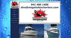 Desktop Screenshot of megalodoncharters.com